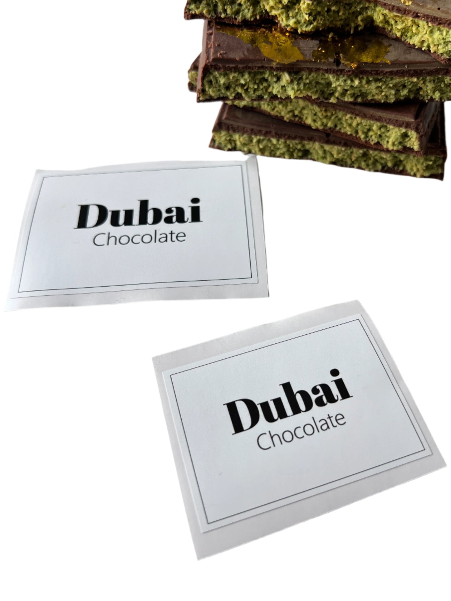 DUBAI chocolate matrica 10 db. (nagy méret)