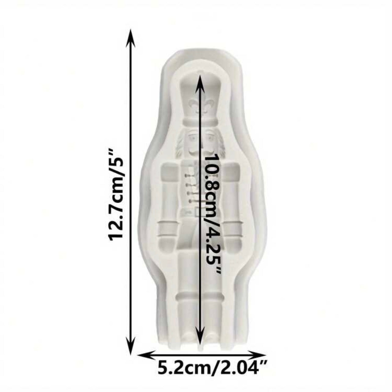 Diótörő 3D szilikon forma